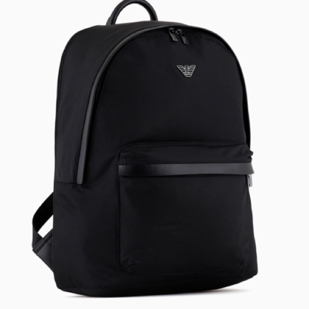 Emporio Armani RECYCLED NYLON BACKPACK New With Tags